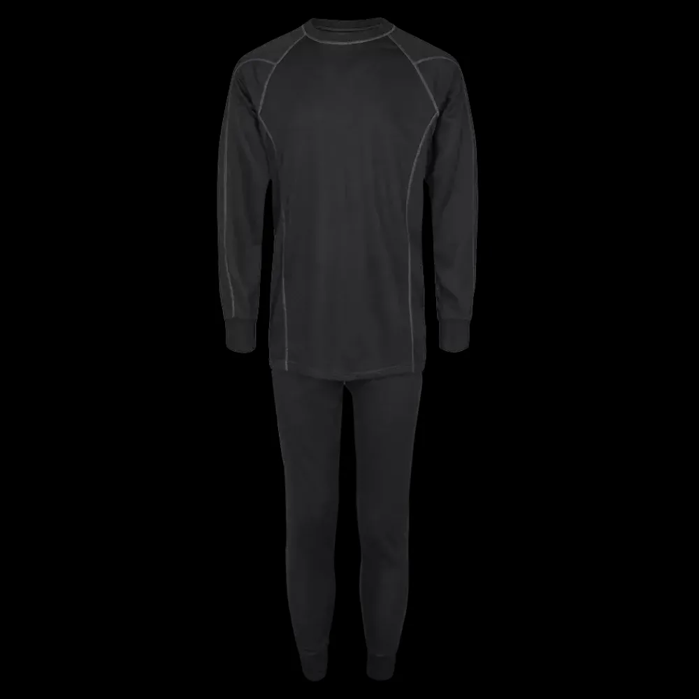 Discount Active Set Black - Voksen Skiundertøj Herren Unterwäsche | Skiunterwäsche