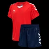 Fashion Core XK Sæt Rød/Navy- Kinder Sportbekleidung Kinder T-shirts | Shorts
