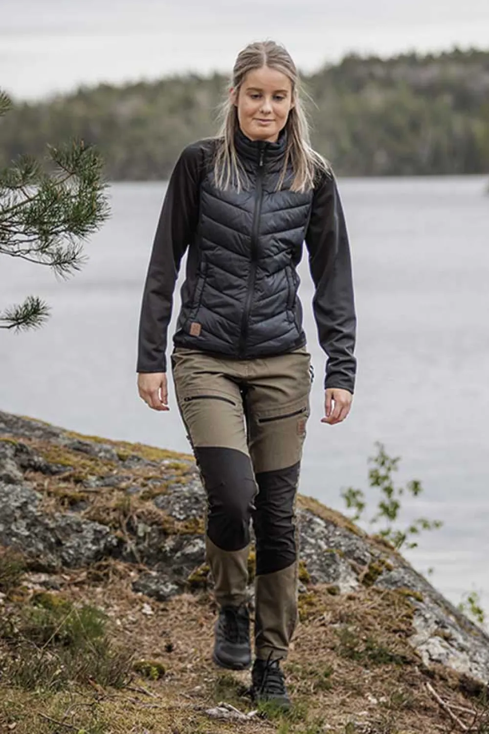 Fashion Hybrid Jacket W - Dame Fritidsjakke Outdoorjacken | Jacken