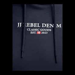 Sale Jeans Rebel Print Sweat Hood - Herre Sweatshirt Herren Langarmshirts Und Sweatshirts | Vatertag
