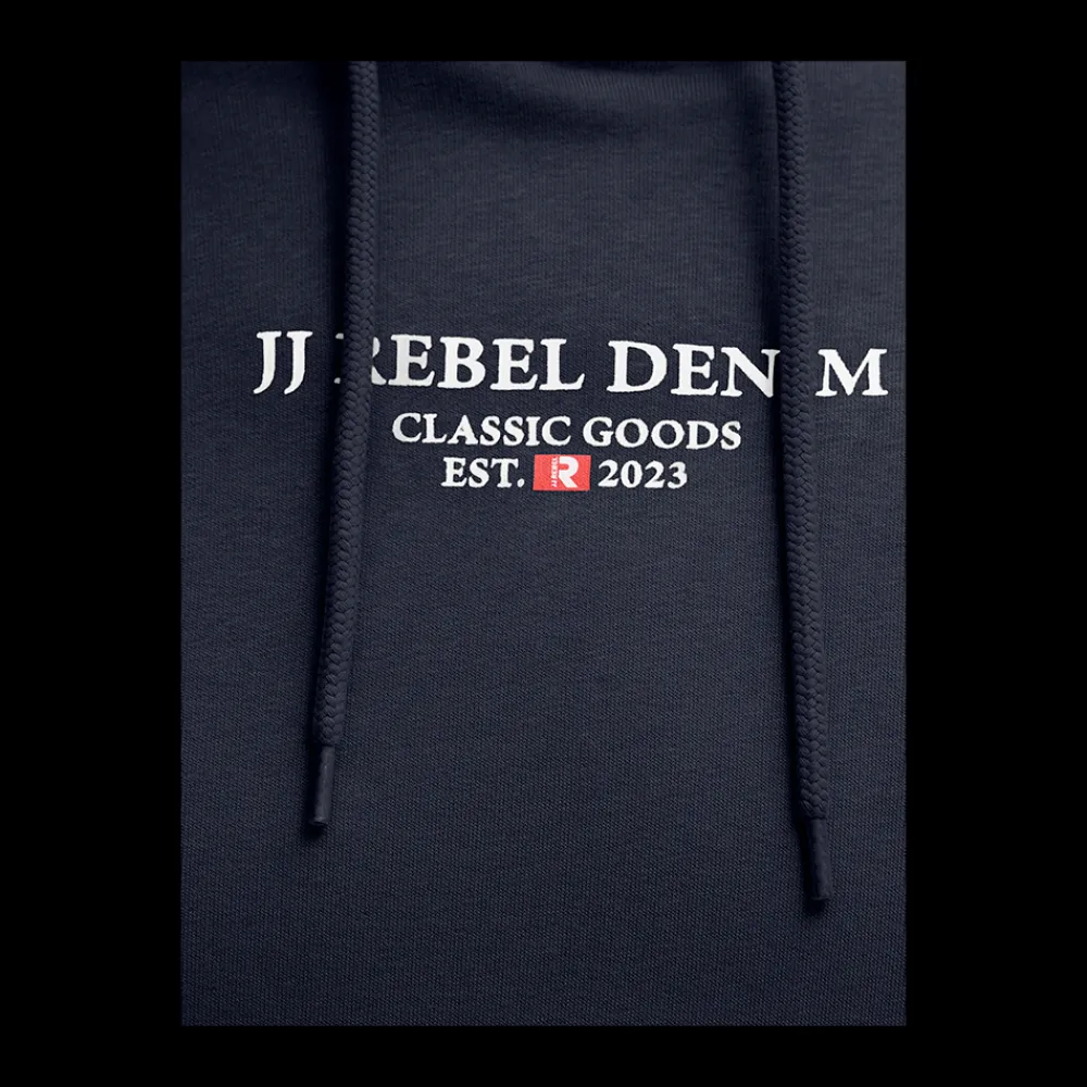Sale Jeans Rebel Print Sweat Hood - Herre Sweatshirt Herren Langarmshirts Und Sweatshirts | Vatertag
