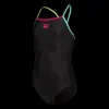 Online Jr Drop Solid Suit - Mädchen Badeanzug Kinder Badebekleidung | Badeanzüge