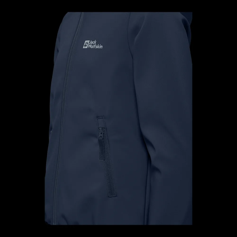 New Jr Fourwinds Jacket - Kinder Softshelljacke Kinder Jacken