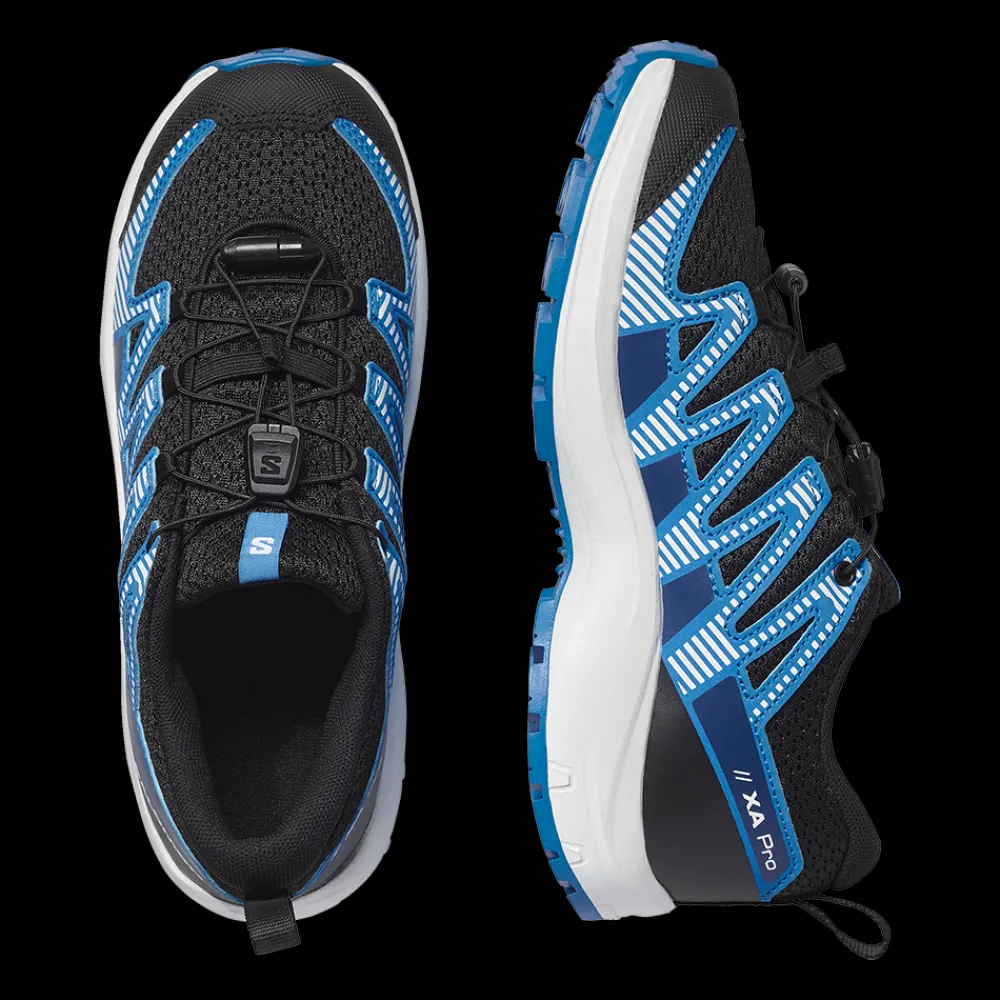 Outlet Jr XA Pro V Quicklace - Kinder Outdoor Schuhe Outdoorschuhe