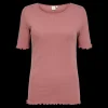 Fashion Pointelle S/S Tee 25, W. - Damen T-Shirt Festival