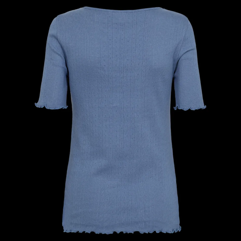New Pointelle S/S Tee 25, W. - Damen T-Shirt Festival