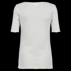 Fashion Pointelle S/S Tee 25, W. - Damen T-shirt Festival | T-shirts