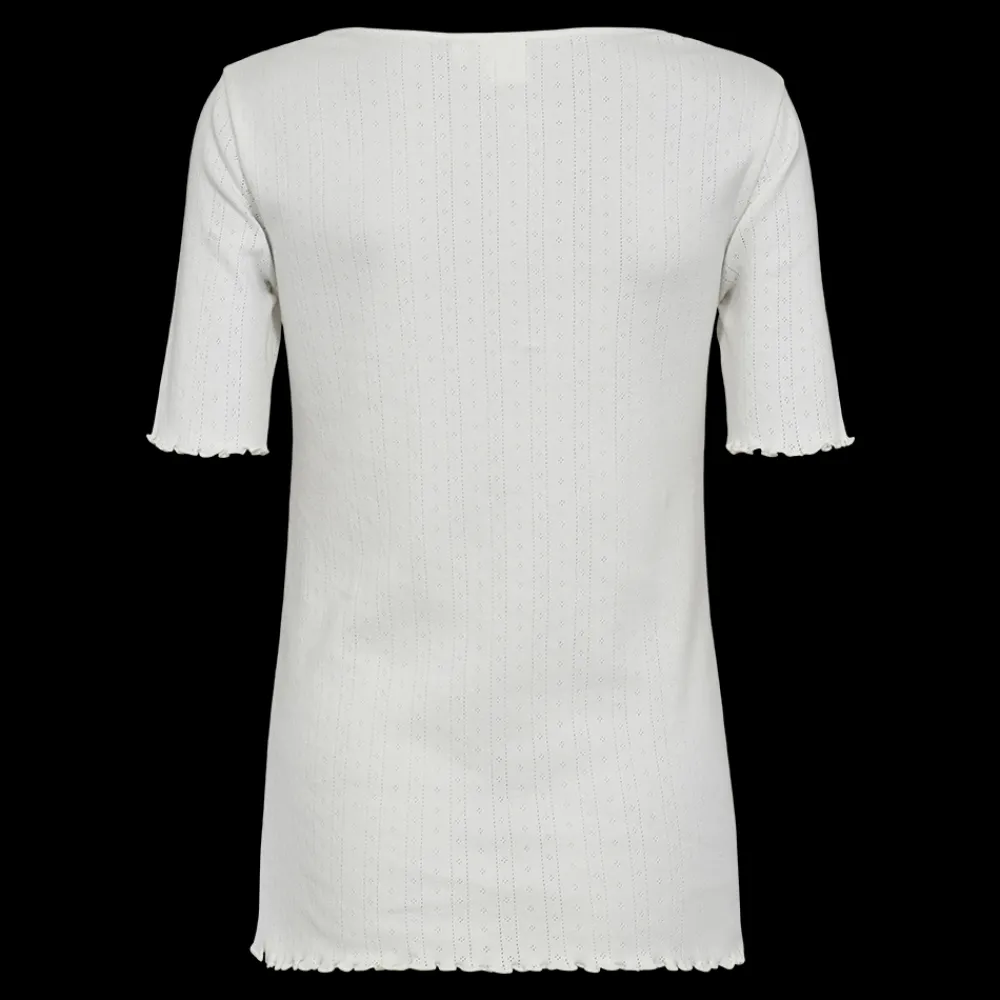 Fashion Pointelle S/S Tee 25, W. - Damen T-shirt Festival | T-shirts