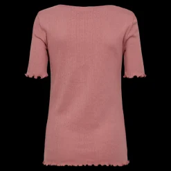 Fashion Pointelle S/S Tee 25, W. - Damen T-Shirt Festival