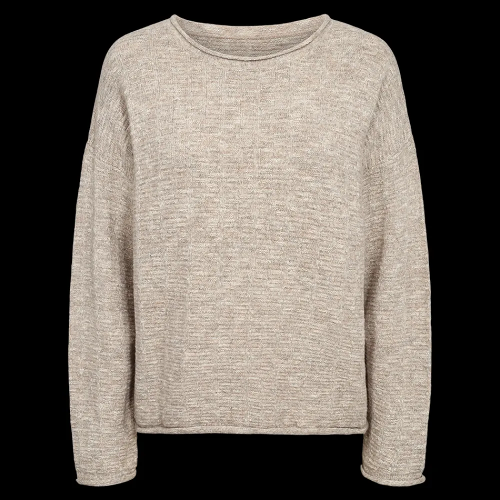 Hot Pullover Melange 25, W. - Damen Strickpullover Damen Strickpullover