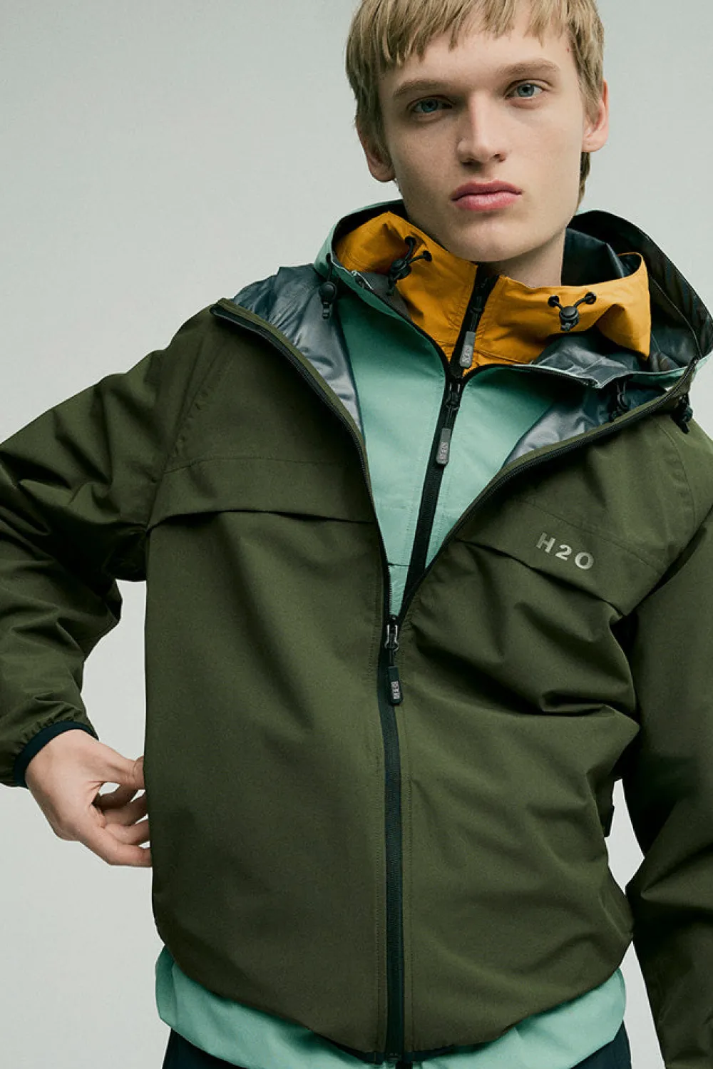 Best Rømø LW Rain Jacket Packable - Regnjakke Herren Jacken | Regenbekleidung