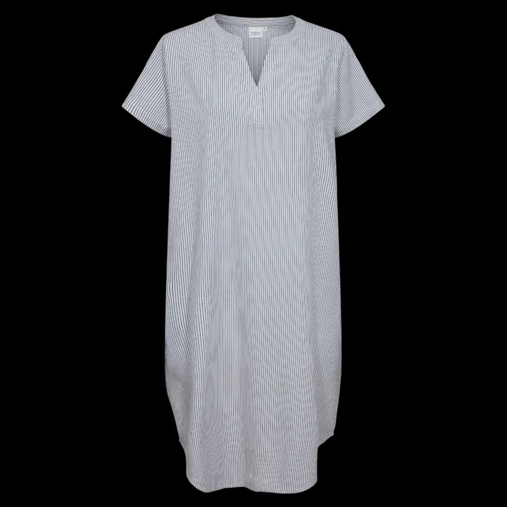 Online Stripe Dress V-Neck 25, W. - Damen Kleid Damen Kleider Und Röcke