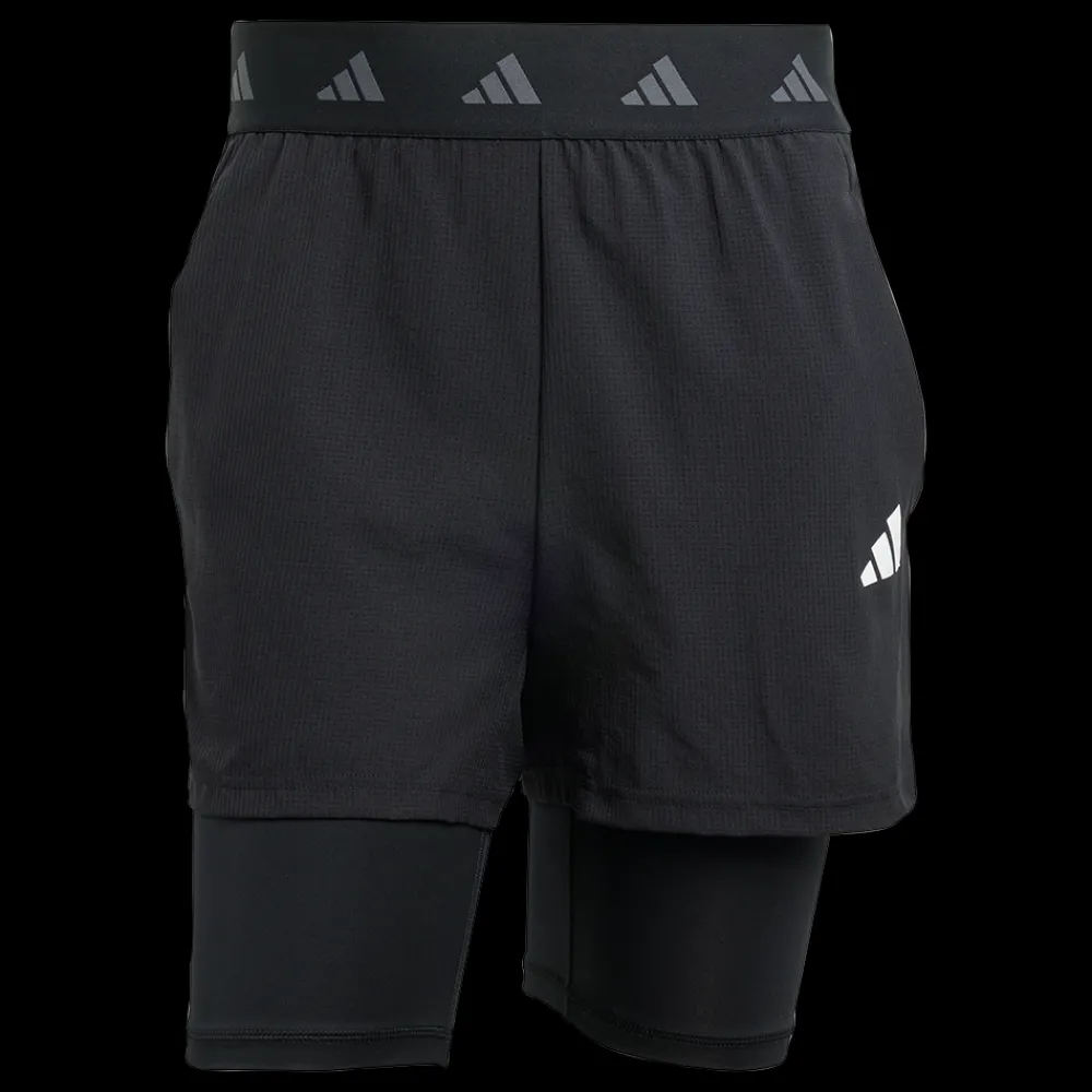 Discount Training 2-in-1 Shorts - Herren Lauf Shorts Trainingshosen