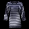 Hot W 3/4 Tee Striped - Damen T-Shirt Damen T-shirts