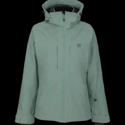 Outlet W Edum Padded Ski Jacket - Dame Ski- og Vinterjakke Skibekleidung | Skijacken