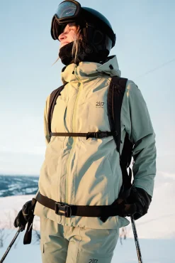 Outlet W Edum Padded Ski Jacket - Dame Ski- og Vinterjakke Skibekleidung | Skijacken