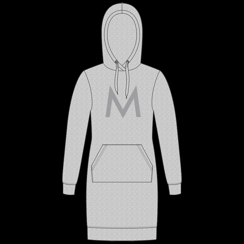 Fashion W Hood Dress - Damen Sweatkleid Damen Kleider Und Röcke | Langarmshirts Und Sweatshirts