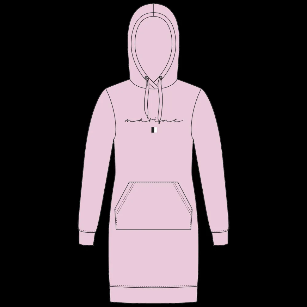 Clearance W Hood Dress - Damen Sweatkleid Damen Kleider Und Röcke | Langarmshirts Und Sweatshirts