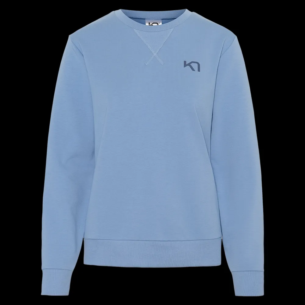 Outlet W Kari Crew Sweat - Damen Sweatshirt Damen Langarmshirts Und Sweatshirts