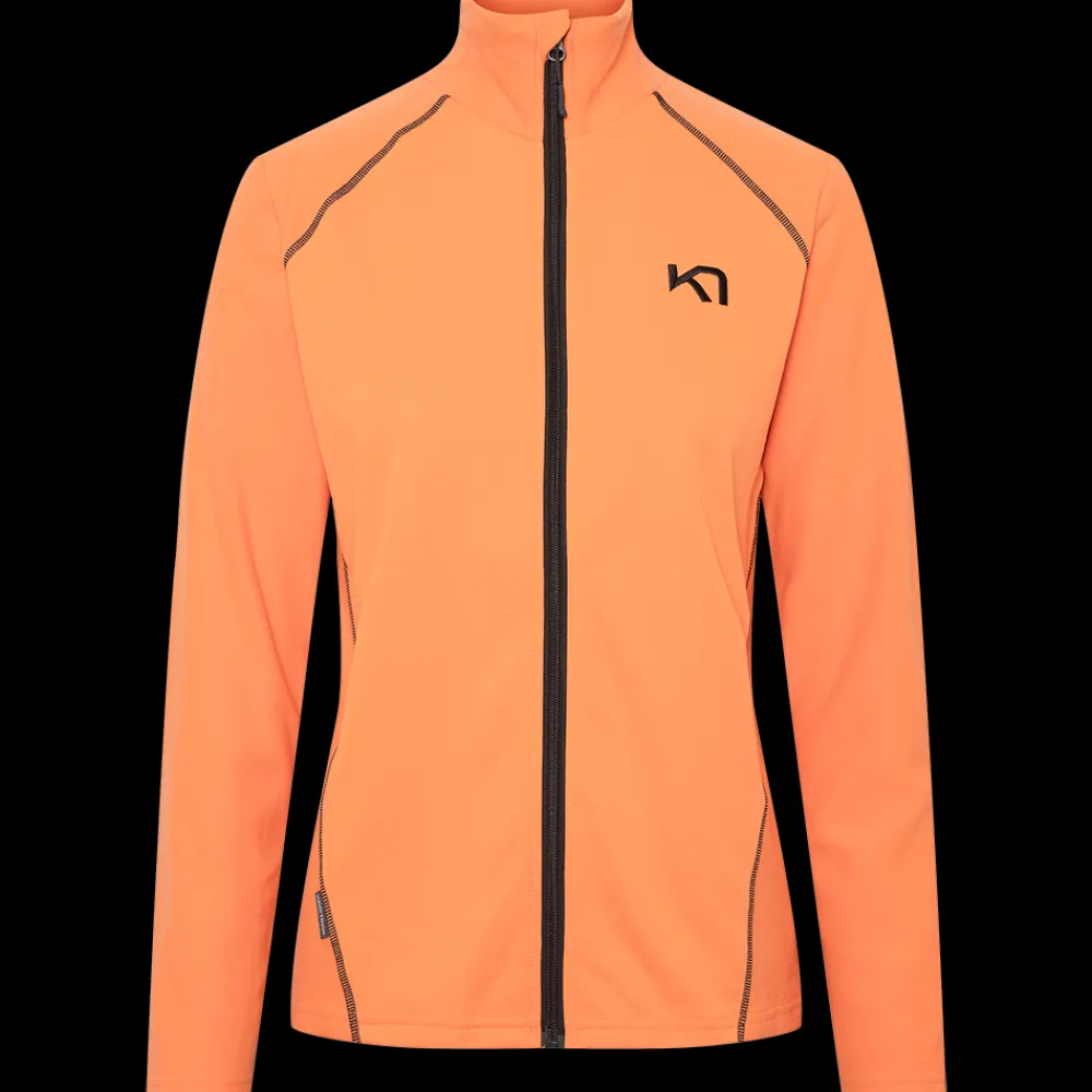 Hot W Kari FZ Fleece - Damen Fleecejacke Skipulli | Outdoor-midlayer