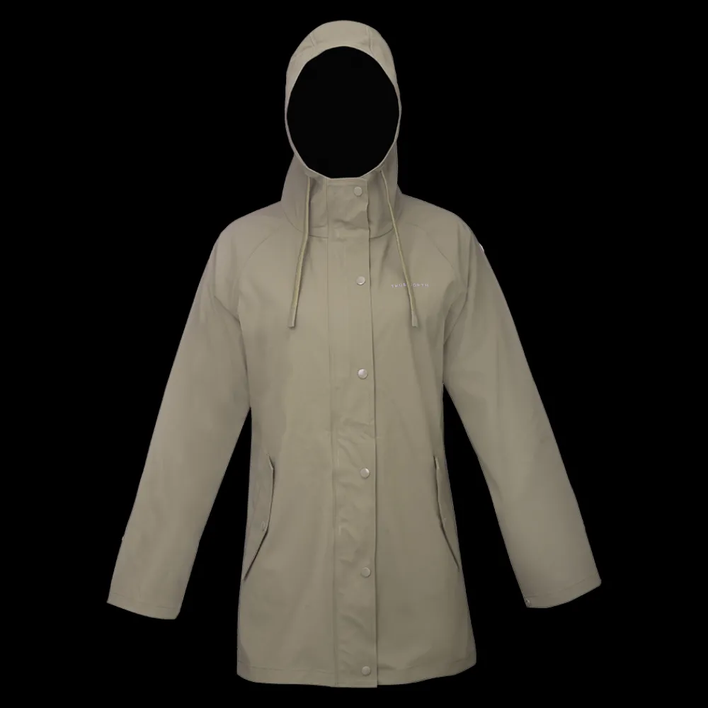 Fashion W PU Rain Coat - Damen Regenjacke Damen Jacken | Regenbekleidung