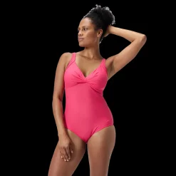 Outlet W Shape Cross Knot Suit - Damen Badeanzug Badeanzüge | Badebekleidung
