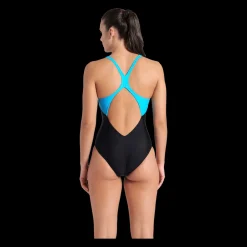 Hot W V Back Suit - Damen Badeanzug Badeanzüge
